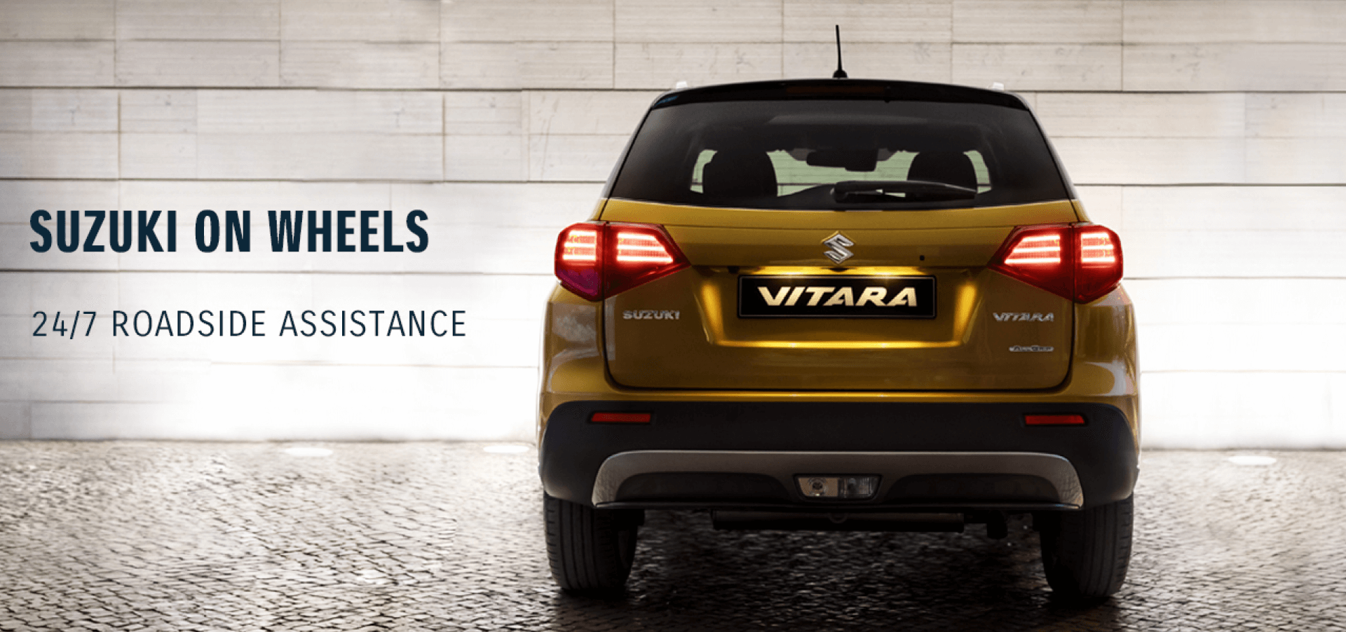 Suzuki On Wheels Desktop Banner